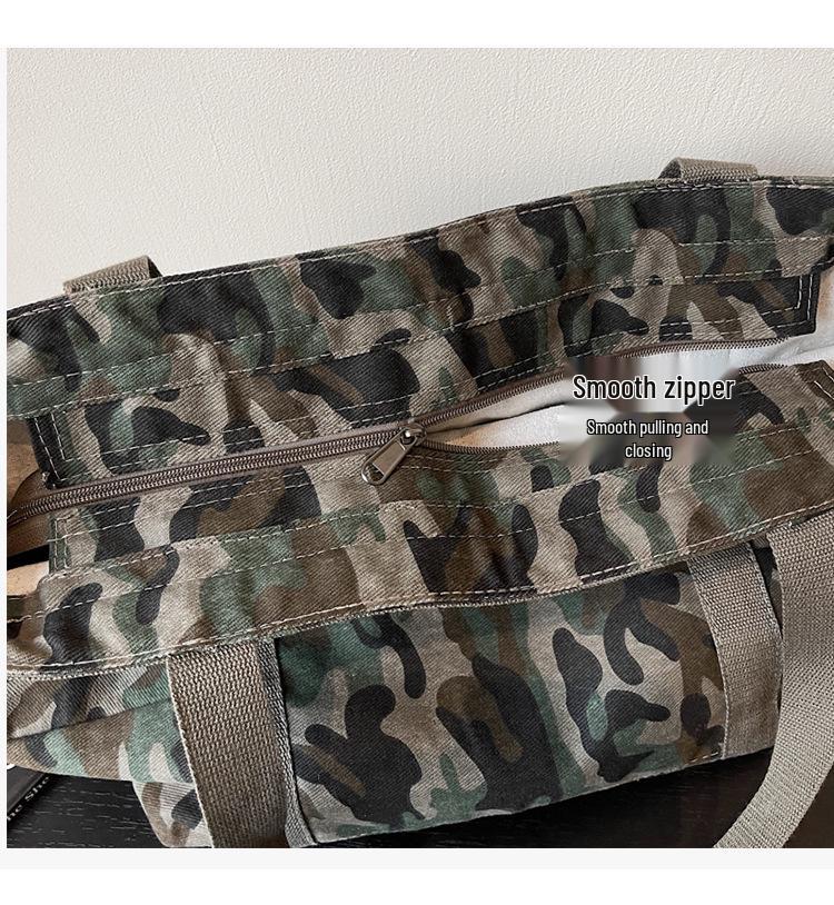 Borsa a Tote in Tela con Stampa Leopardo - Borsa a Spalla di Grande Capacità per Donna, Perfetta per il Tempo Libero o per il Lavoro.