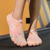 Men Women Water Shoes Quick Dry Non Slip Five Finger Shoes Outdoor Wading Swimming Barefoot Aqua Shoes Lightweight Sneakers