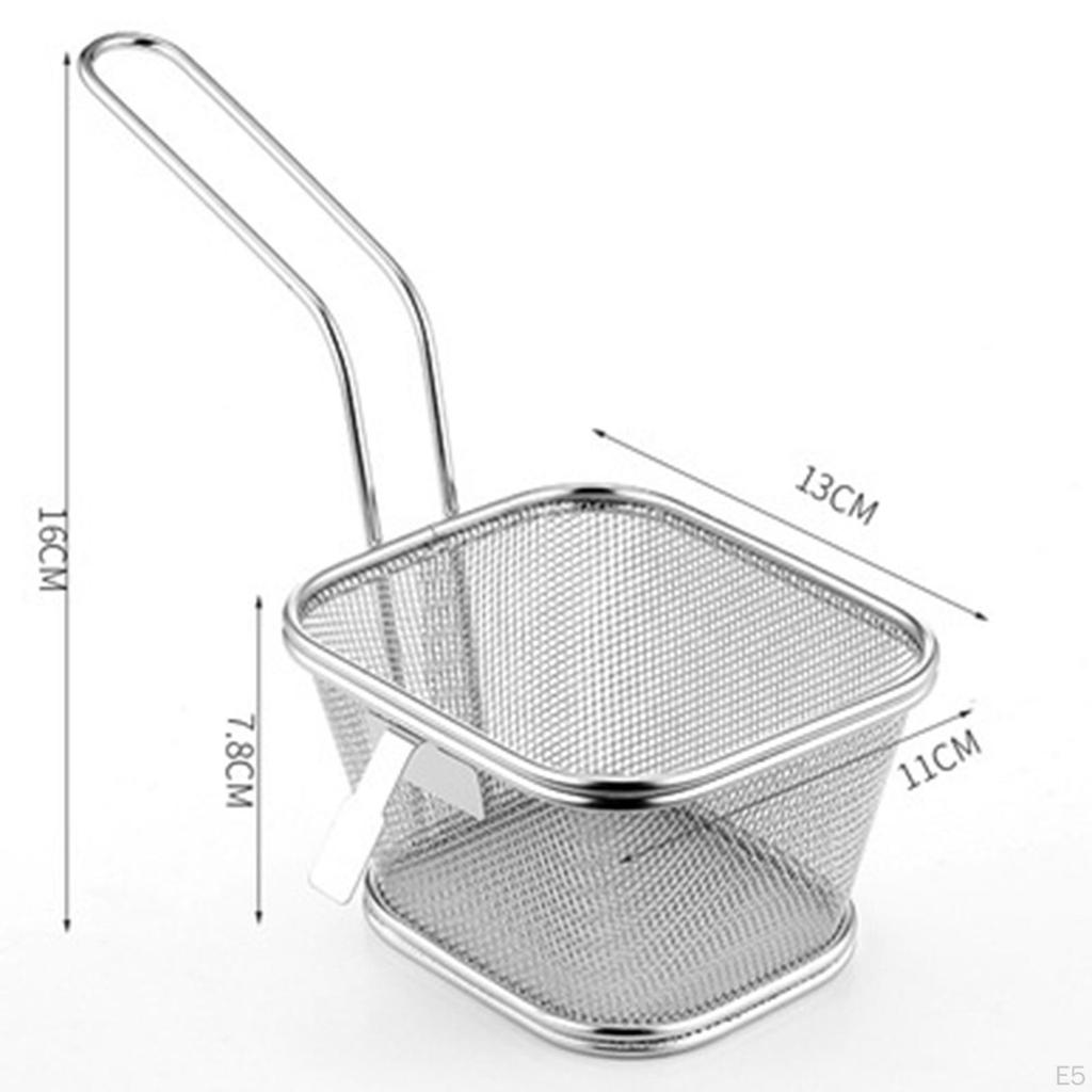 Pot Colander Spaghetti Strainer Basket Wire Skimmer Food Frying