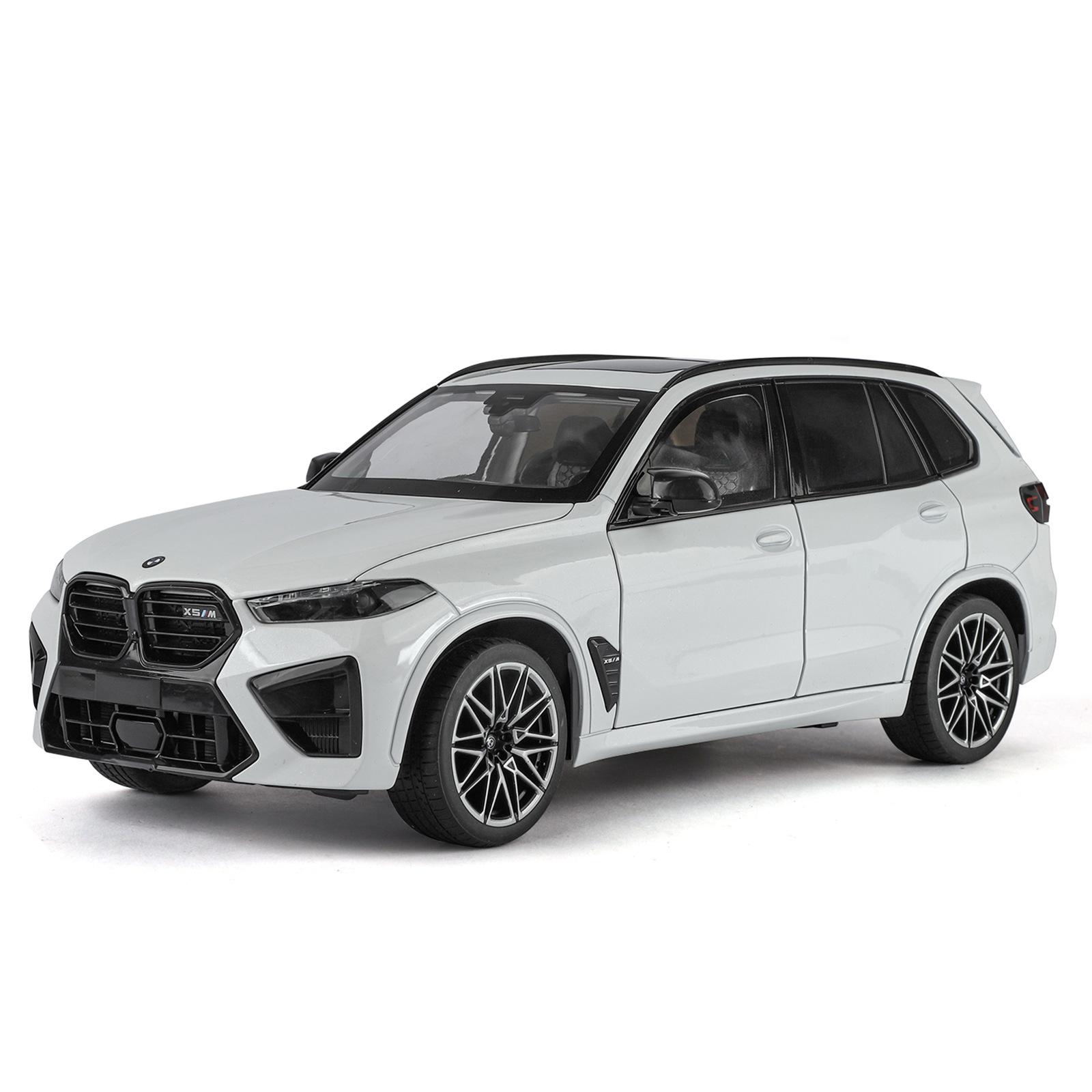 1:18 BMW X5 Внедорожник Высокодетализированная Литая Металлическая Сплавная Модель Автомобиля Звук Свет Механизм Оттяжки Коллекция Детская Игрушка Подарок Миниатюрная Модель Все