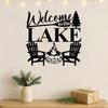 Iron Wall Art for Living Room Modern Home Decor Metal Sculpture Interior Design