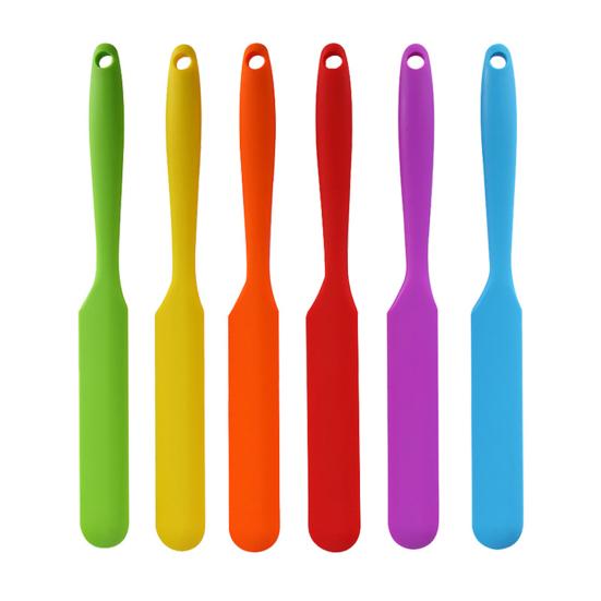 Attractive Cream Anti-slid Handle Spreader Space-saving Silicone
