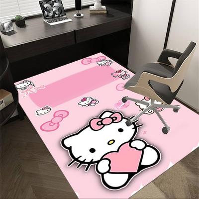 1pc Hello Kitty Carpet Office Rug Outdoor Mat Home Decor Area Carpet Festival Gift