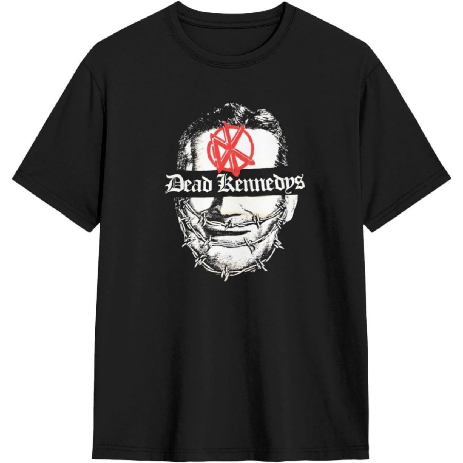 Футболка с коротким рукавом Dead Kennedys Футболки для мужчин и женщин Беговые футболки Тренировочная футболка(2) S
