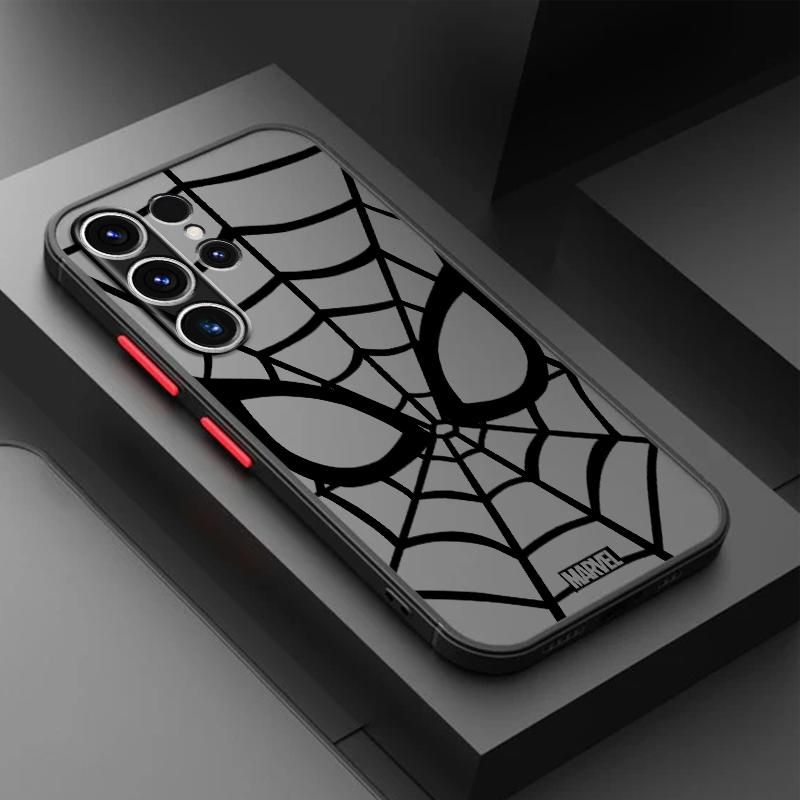 

Чехол-накладка с логотипом Marvel Spider Man для Samsung Galaxy S21 FE S21 S20 S24 S10 S22 Plus S9 S23 Ultra S25 Galaxy S25
