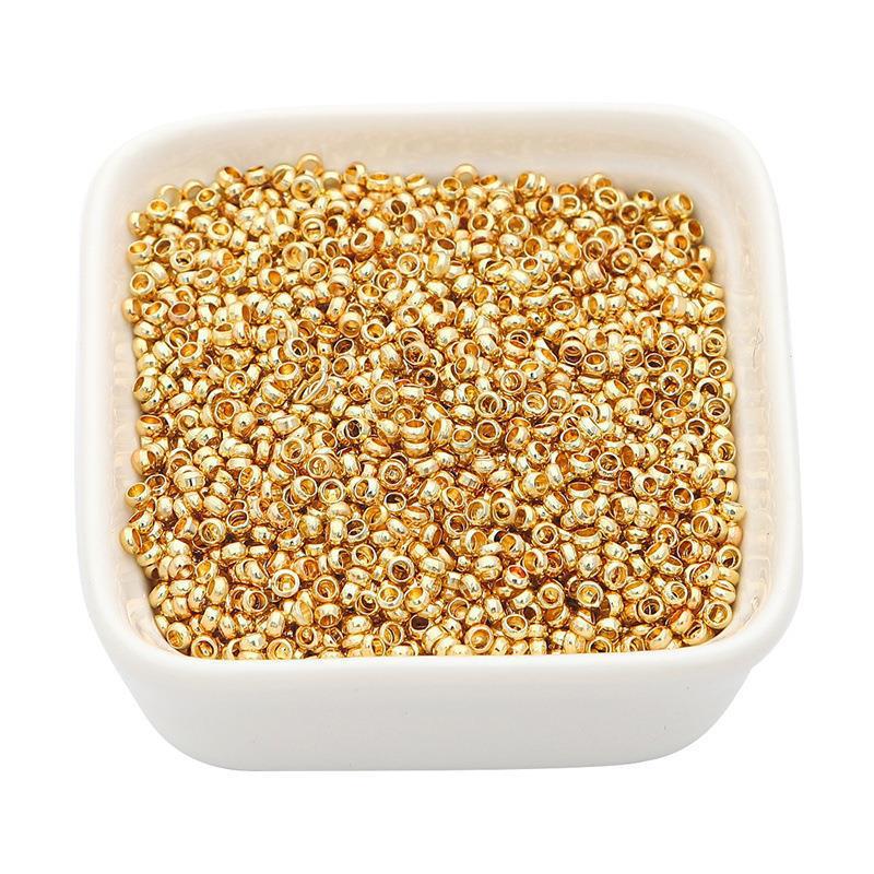 Copper 2.0 Gold & Silver Necklace Fixing Clip End Tube DIY Beading Accessory