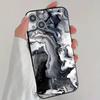 Marble Painting Phone Case Silicone Soft For IPhone 17 Air 16 15 14 13 12 11 Plus Pro Max Plus
