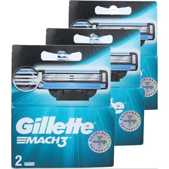 

Набор запасных лезвий Gillette Mach 3 из 2 шт.
