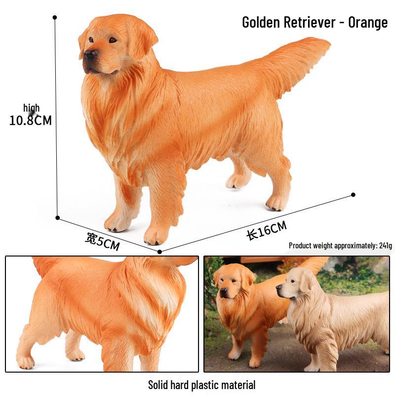 Solid Corgi Bulldog Dog Model: Children s Cognitive Gift & Desktop Decoration Toy