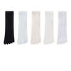 Summer Socks for Women: Thin Mesh Mid-calf Socks, Summer Five-finger Pilates Socks, Thigh-high Socks