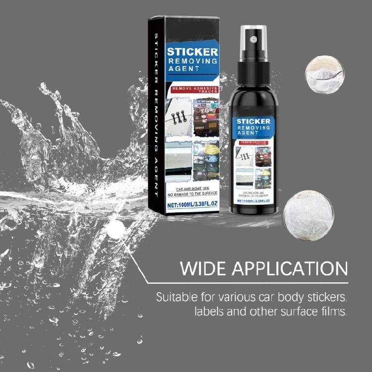 Adhesive Glues Remover Sticky Residues Remover Sprayer Auto Sticker Car Glass Label Cleaner Adhesive Sprayer