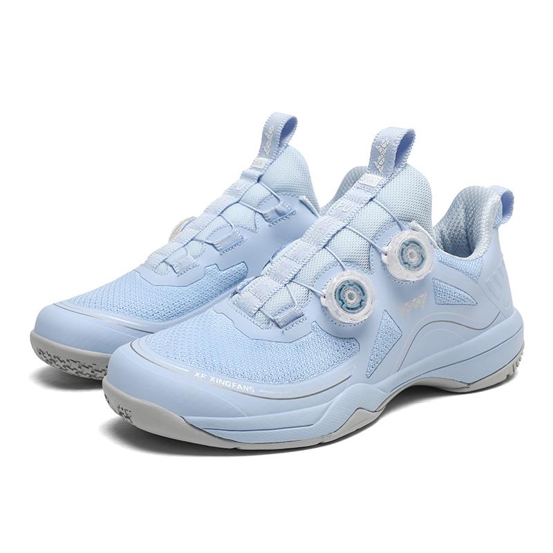 High Quality Badminton Shoes Men Women Fashion Blue Knob Men's Tennis Shoes Mesh Breathable Professional Women's Training Shoes