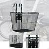 Front Bike Basket Adjustable Easy Installation Sundries Container Decoration Practical Repair Part
