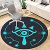Legend of Zelda Office Round Area Rug,  Under Office Chairs Bedroom Living Room Home Decor a0908121