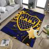 Football Club Emblem Office Rug Chair Mat, Game Carpet, Suitable for Front Door, Bedroom, Living Room, Desk, Holiday Gift