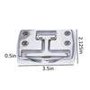 Two Pieces Foldable Tow Hook Accessories Premium Material Construction for Reliable Attachment in Transport Outdoor Activities