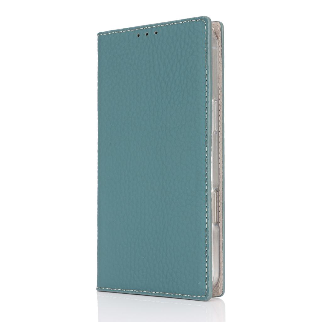 For iPhone 17 Wallet Case Genuine Cow Leather Phone Cover Litchi Texture