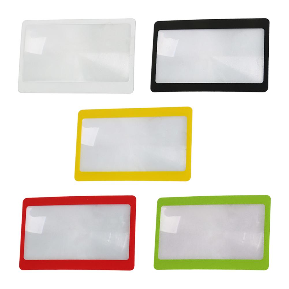 

Magnifying Glass Light Full Page Large Sheet Magnifier Magnifying Glass Book Page Magnification Ultra-thin Magnifier Loupe 3X