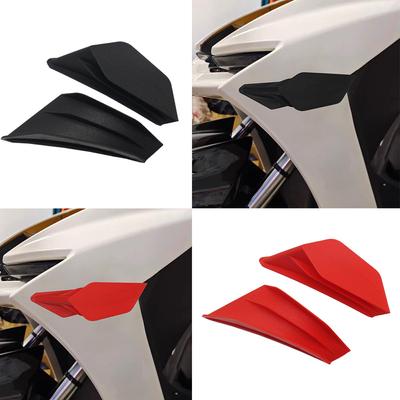 2 τμχ Μοτοσικλέτα GP Winglets Kit Aerodynamic Wing Spoiler Αξεσουάρ γενικής τροποποίησης