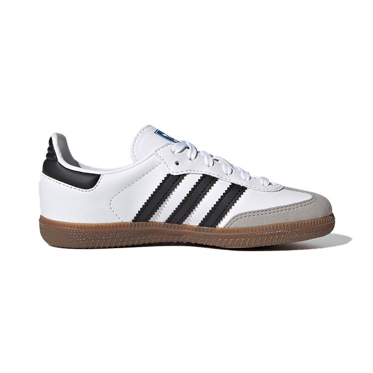 Adidas Samba OG J Bianco Nero Gum Bambini Sneakers Cloud-White Core-Black GZ8346