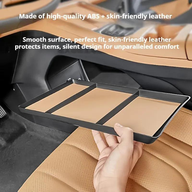 For Geely Starray EMi EX5 2025 2026 Lower Central Control Storage Box Original Color Organizer Interior Car Accessories