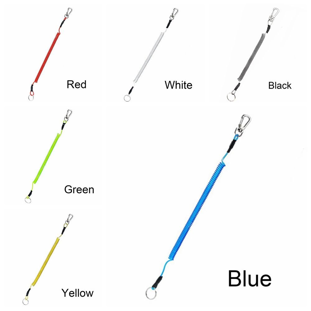 Tackle Spring Elastic Rope Security Gear Tool Anti-lost Phone Keychain Portable Fishing Lanyards