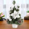 Christmas Tree Artificial 3D Colorful DIY Shiny Small Xmas Tree Holiday Supplies