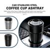 For Lada New Car Ashtray Creative Coffee Cup Style with Lid ABS Shell Garbage Storage Cup Niva Priora 4x4 Urban Vesta Granta PP19