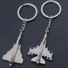 Metal Car Key Ring 3D Battleplane Keyring Key Holder Aircraft Key Chain  Car Key