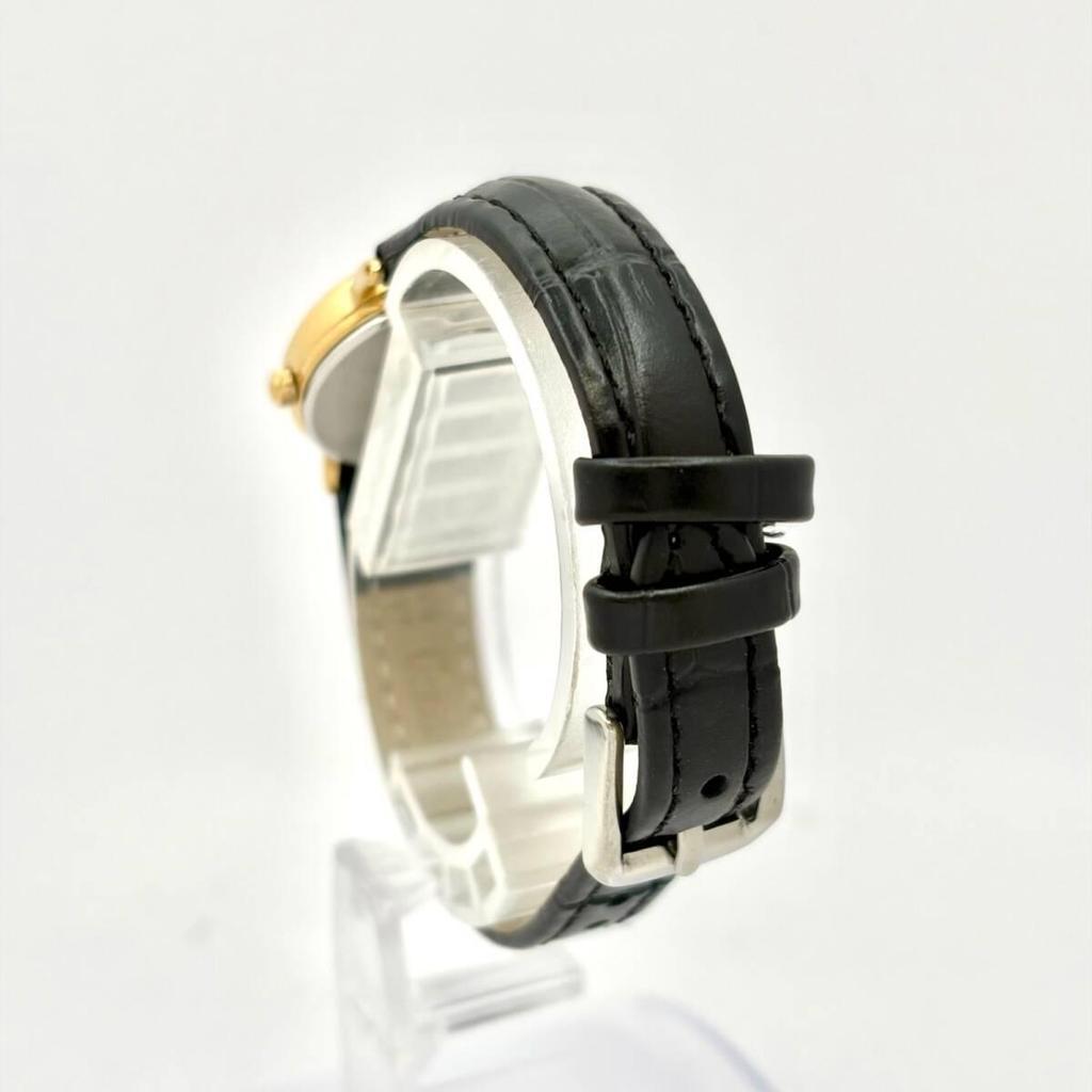 [Good Condition/New Battery] SEIKO Avenue Ladies Watch Gold Small Seconds 2K22-0020 805381 New Belt