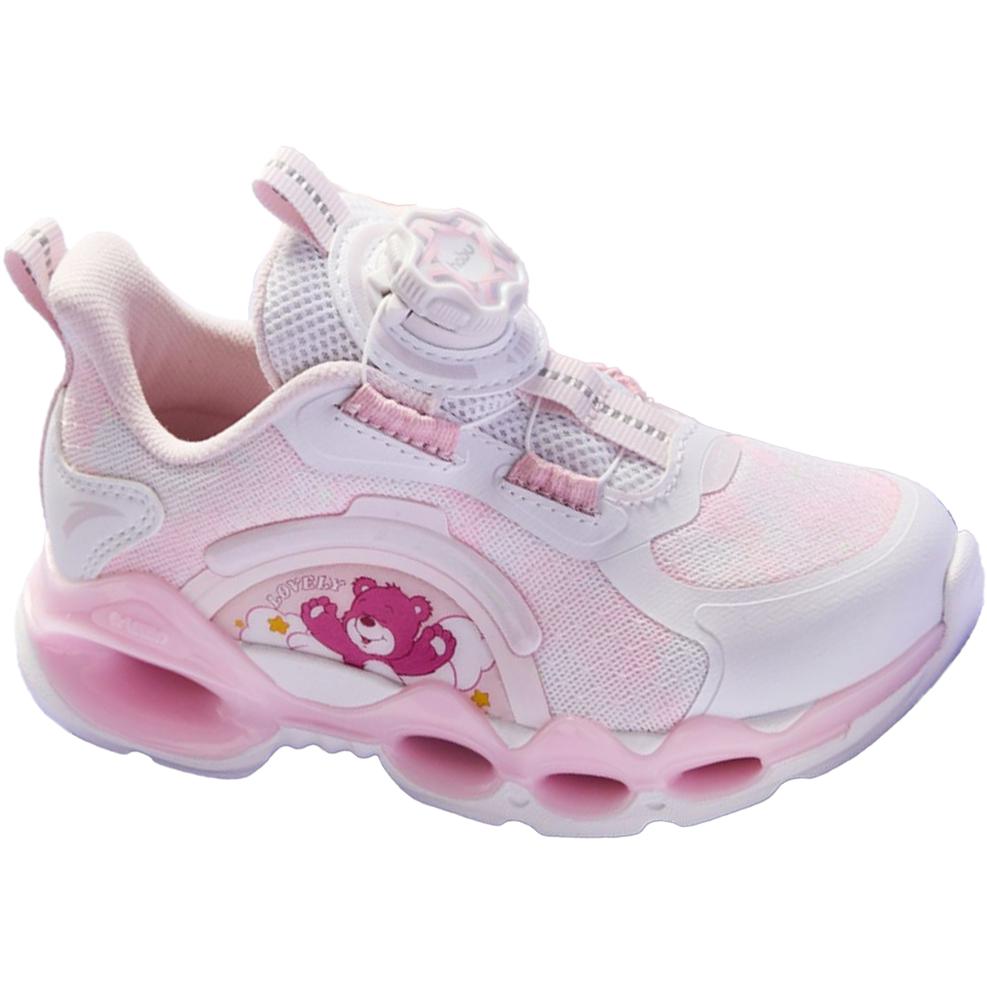 Anta Kids Fabric Casual Sports Testing Non-Slip Wear-Resistant Low-Top Running Shoes Kids Sneaker Pink 322449901-1