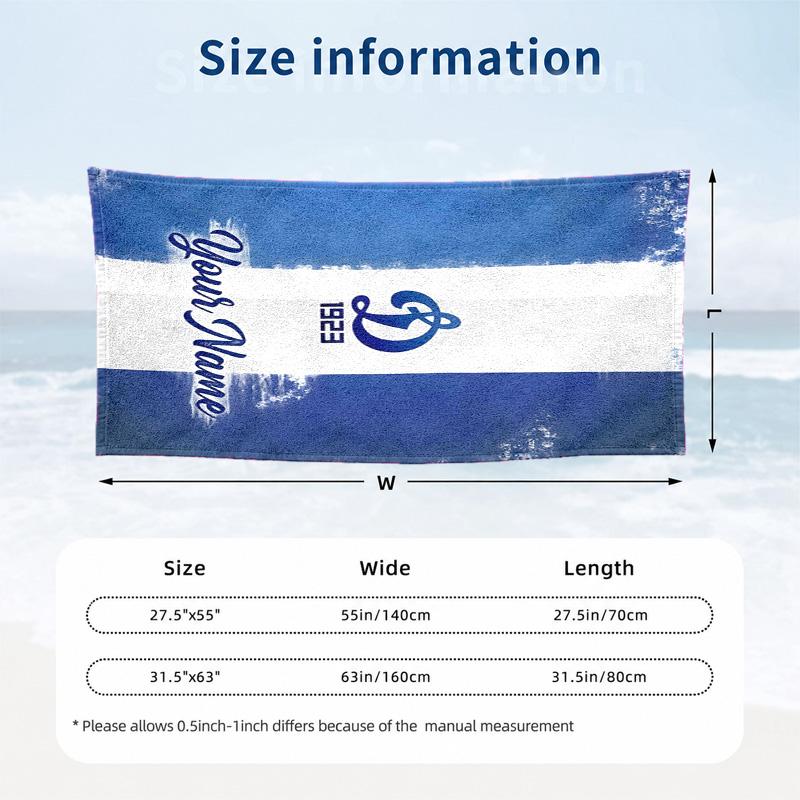 FC Dinamo Minsk Custom Name Beach towels also serve as bath towels summer essential a musthave for the outdoors the beach and the pool