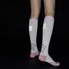 Sportliche Wadenstrümpfe, Reflektierende Radsocken für die Nacht, Damen-Kniestrümpfe, Lauf- und Fitnesssocken, Antibakterielle und geruchshemmende Kompressionssocken