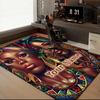 1PC Custom Name African Heritage Celebration Theme Floor Mat Ideal for Living Room, Game Rooms, Office, Bedroom,Floor Mat Playful Design