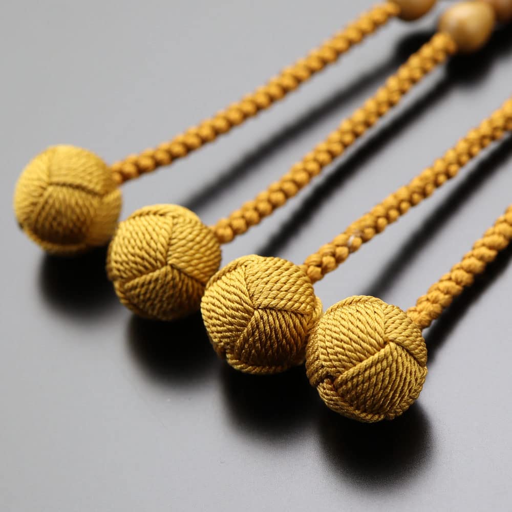 Shingonské buddhistické modlitební korálky pro ženy 8 Čistý Čisté hedvábí Sanskrit 108 Kjótská modlitba Přírodní 2 Autentická modlitba Kójasan 102330003 Sáček na modlitební korálky