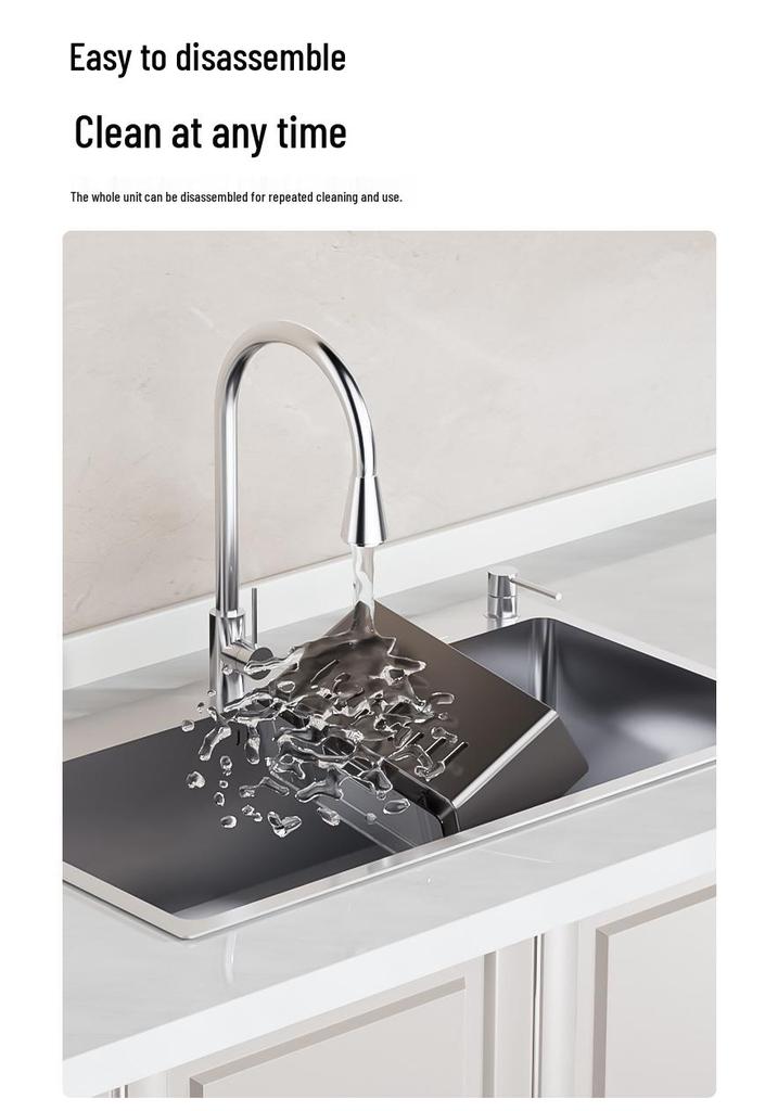 Wall-Mounted Stainless Steel Chopstick and Utensil Holder with Suction Cup