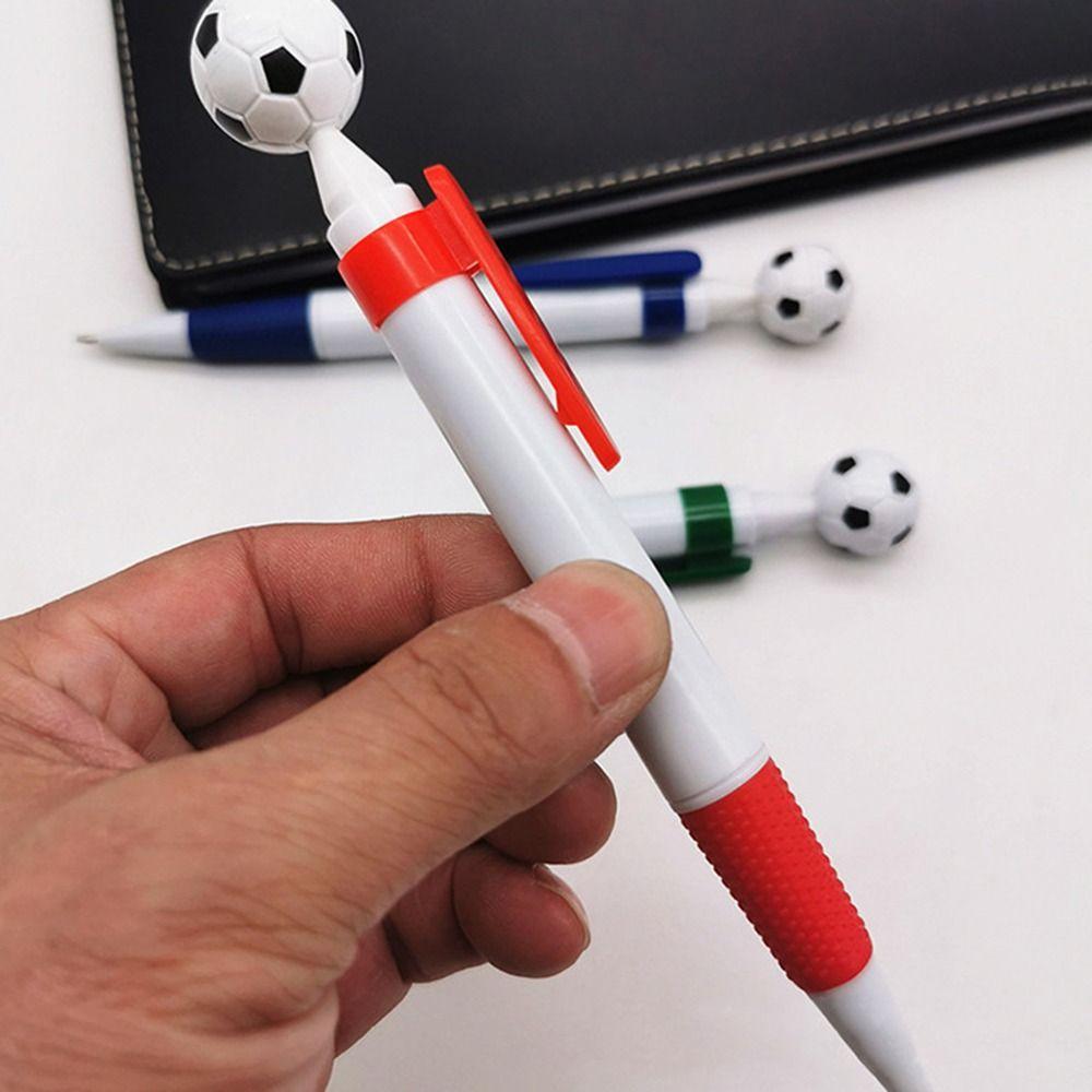 5 Pcs/Bag Creative Football Ballpoint Pen Multi-use Signature Pens Writing Pens  Office Supplies