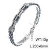 Kalen Vintage Stainless Steel Men's Bracelet Punk Adjustable Chain Biker Party Jewelry Rock 18K Gold Color Accessory Gifts