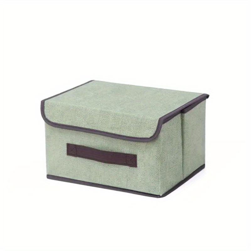 1PC Foldable fabric storage box dustproof storage box tape cover storage box clothing sundries storage box batch