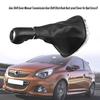 5 Speed Gear Shift Knob Manual Shifter Gaitor Boot Cover for Opel Corsa D Dust-proof