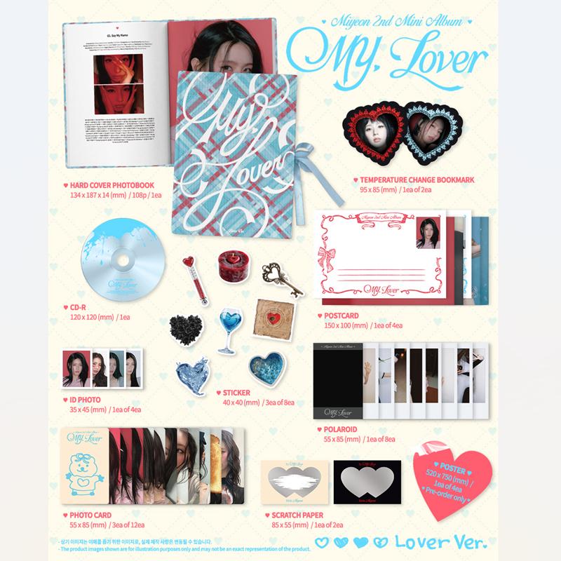 [Pre-order] MIYEON(i-dle)2nd Mini Album [MY, Lover]