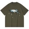 230 g/m² 100% Baumwolle Heavy Metal T-Shirt Rockband Beliebte Musik Druck Unisex Schweres Baumwoll-T-Shirt