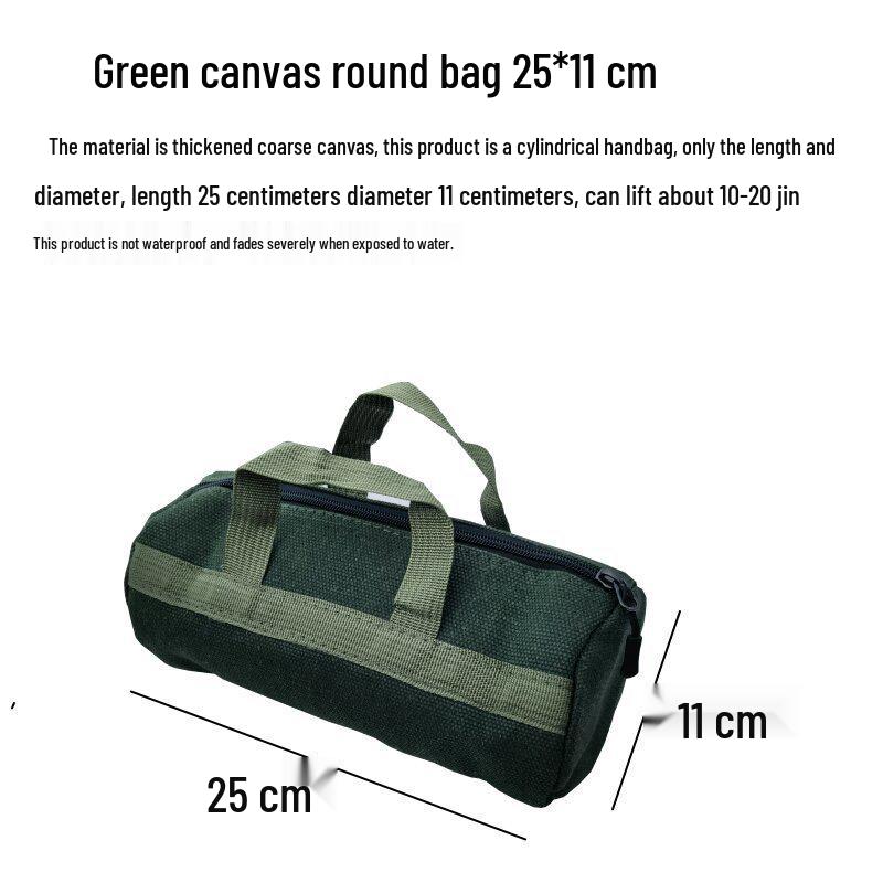 Large Capacity Multifunctional Thickened Canvas Tool Bag