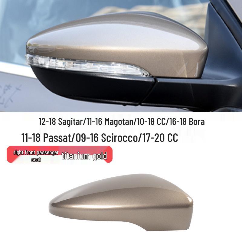Applicable Rearview Mirror Shell and Turn Signal Frame for Volkswagen Sagitar, Passat, Magotan, CC, Scirocco, Bora, and Viloran.
