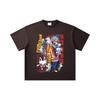 260 GSM Double Yarn 32 Count 100% Cotton Dandadan V25 Okarun Print Unisex Heavy Cotton T Shirt