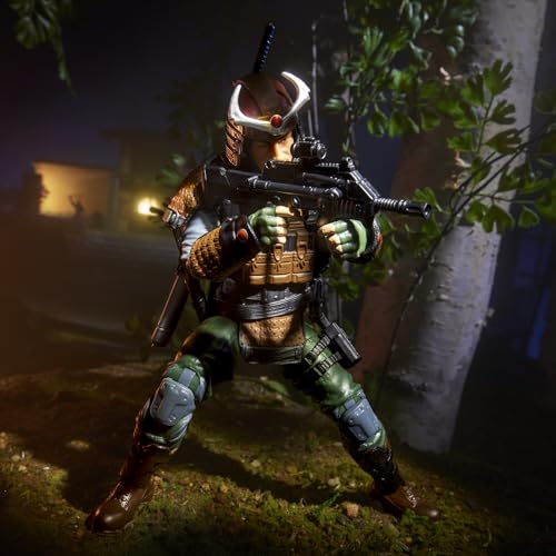 G.I. Joe Classified Series #174, Kyle Bud Jesso, Deluxe Collectible 6-Inch Samurai Action Figure with 19 Accessories