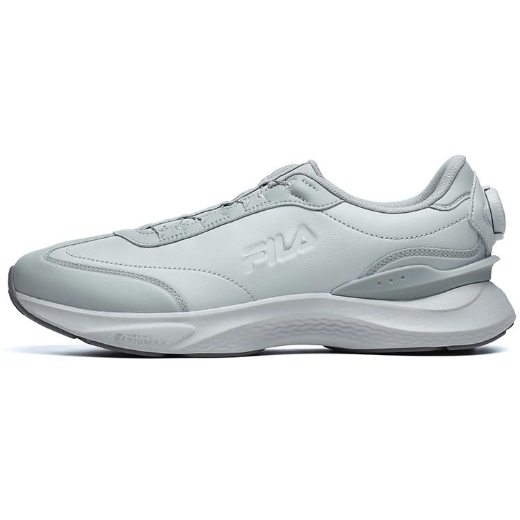 Fila Energy Lux BOA Sports Synthetic Leather Low-Top Casual Running Shoes Men Sneaker Moon-Rock-Gray A12M241107FLR