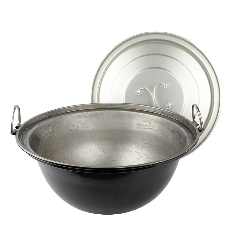 Jingwu Rong Outdoor 30L Iron Pot with Lid