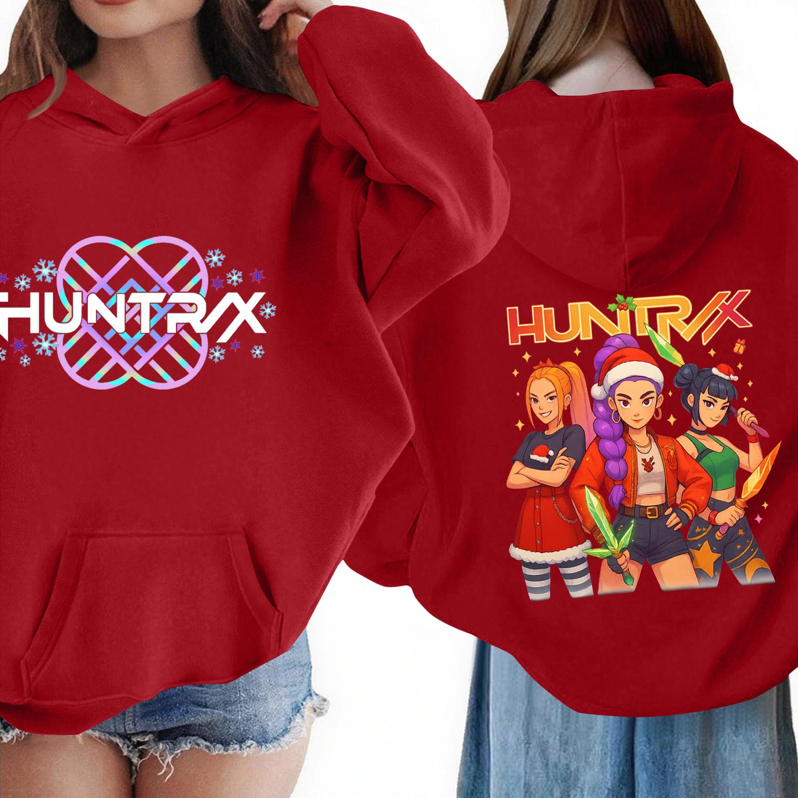 Children s Long-sleeved Loose Pullover Letter-printed Hooded Sweatshirt 110 красный