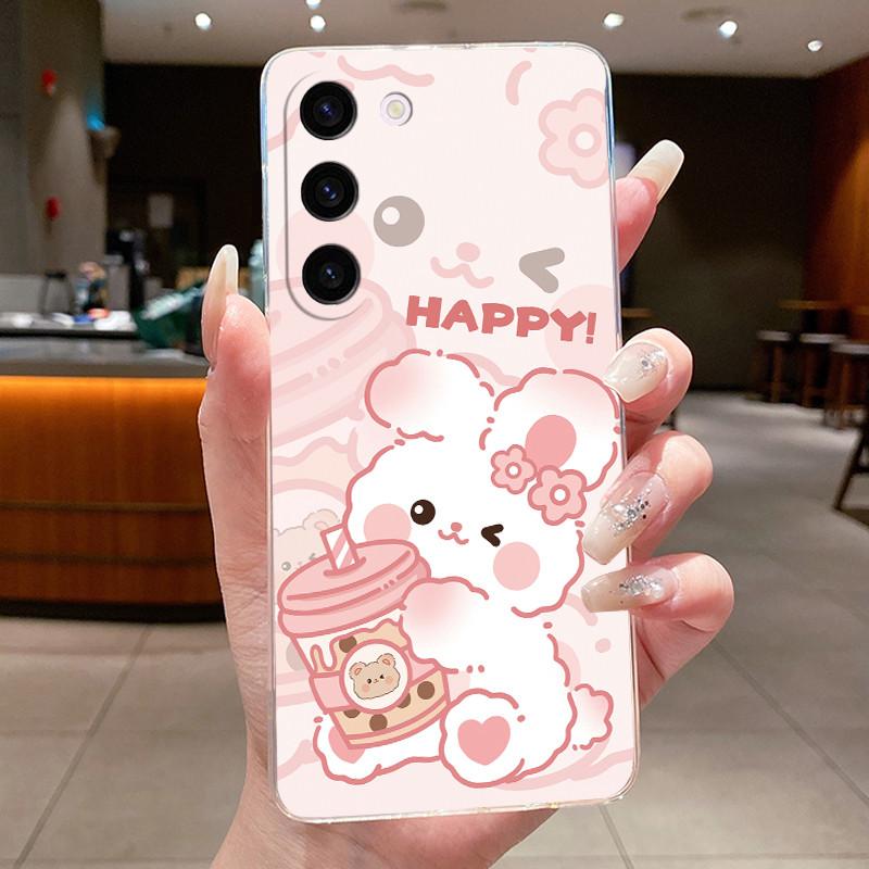 For Samsung Galaxy S23 S22 Case Cute Cool Dragon Boys Girls Transparent Soft Silicone Phone Cover For Samsung S23 S22 Plus Cases